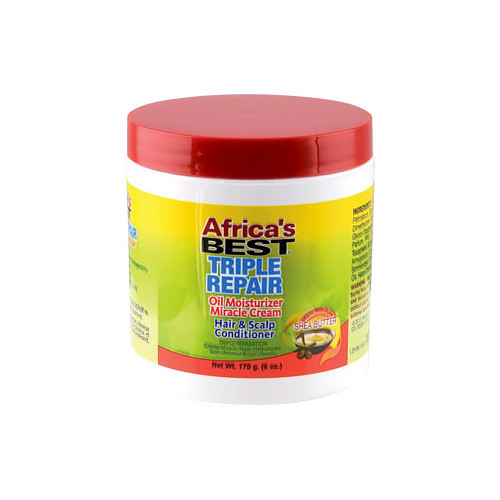 AFRICAS BEST TRIPLE REPAIR MIRACLE CREAM 6OZ/12PK