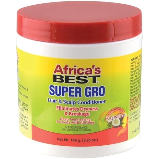 AFRICAS BEST ANTI-BREAKAGE JAM BLACK CASTOR GROWTH OIL 4OZ/12PK