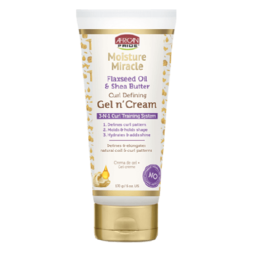 AFRICAN PRIDE MOIST MIRACLE GEL N' CREAM 6OZ/6PK