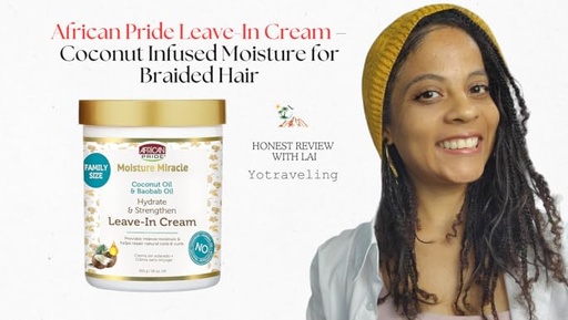 AFRICAN PRIDE MOIST MIRACLE CURLING CREAM 12OZ/6PK